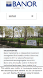 Mobile Screenshot of banorcapital.com
